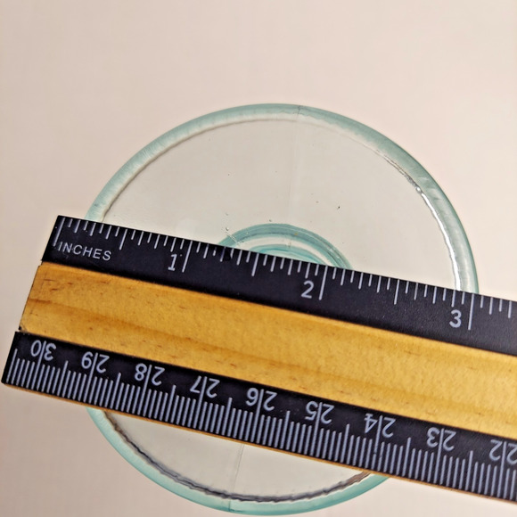 MCM Glass Italian Vases 9" Tall Light Blue Vetreria Etrusca VTG Italy Bud Vase - Picture 10 of 10